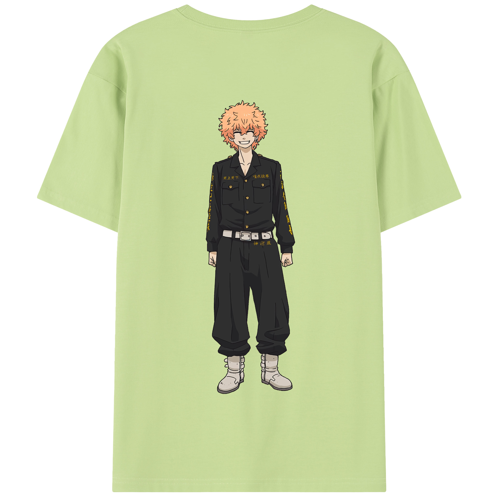 （画像用） 東京リベンジャーズ Tokyo Revengers 綿100％半袖Tシャツ（背面プリント）